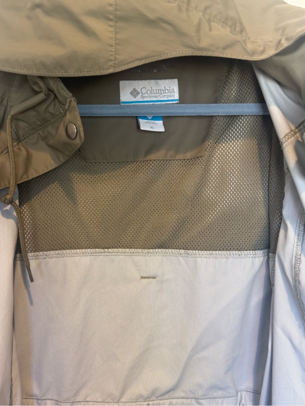 Columbia Pardon My Trench Hooded Coat Olive Green - Picture 7 of 10
